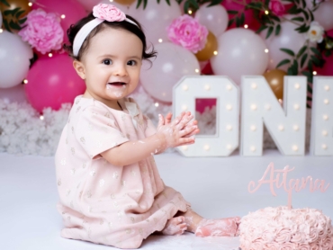 sesion smash cake, pastel para bebe de un año
