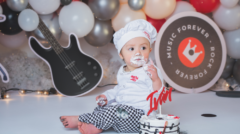 sesion smash cake, pastel para bebe de un año