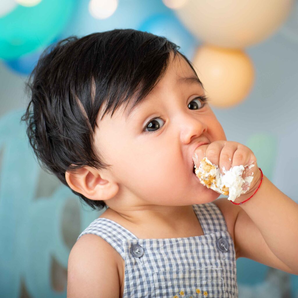 sesion smash cake, pastel para bebe de un año