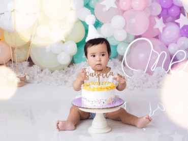 Sesion smash cake pastel de primer añito