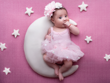 fotografia de Bebe dos meses