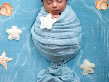 sesión fotográfica de bebé recién nacido