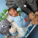 sesión fotográfica de bebé recién nacido